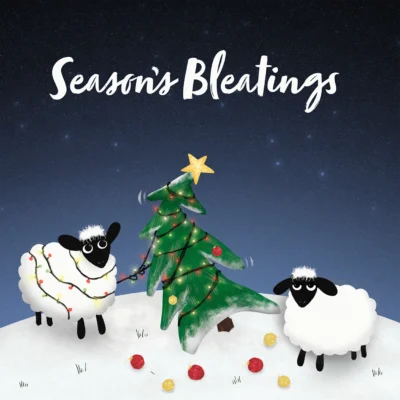 UK Food Banks – Season’s Bleatings (Pack of 10)