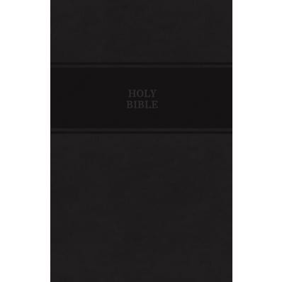 KJV Reference Bible, Black, Personal Size Giant Print