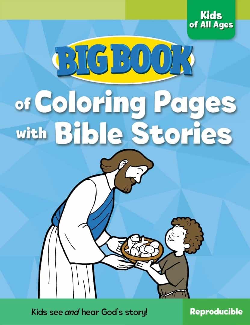 Big Book Of Bible Colouring Pages With Bible Stories