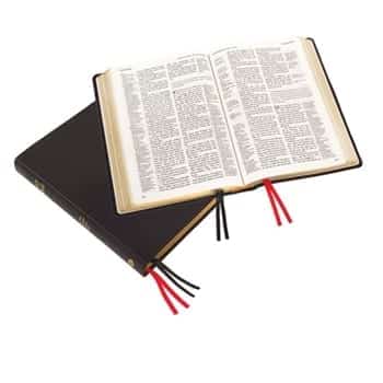 Large Print Westminster Reference Bible, Black Calfskin