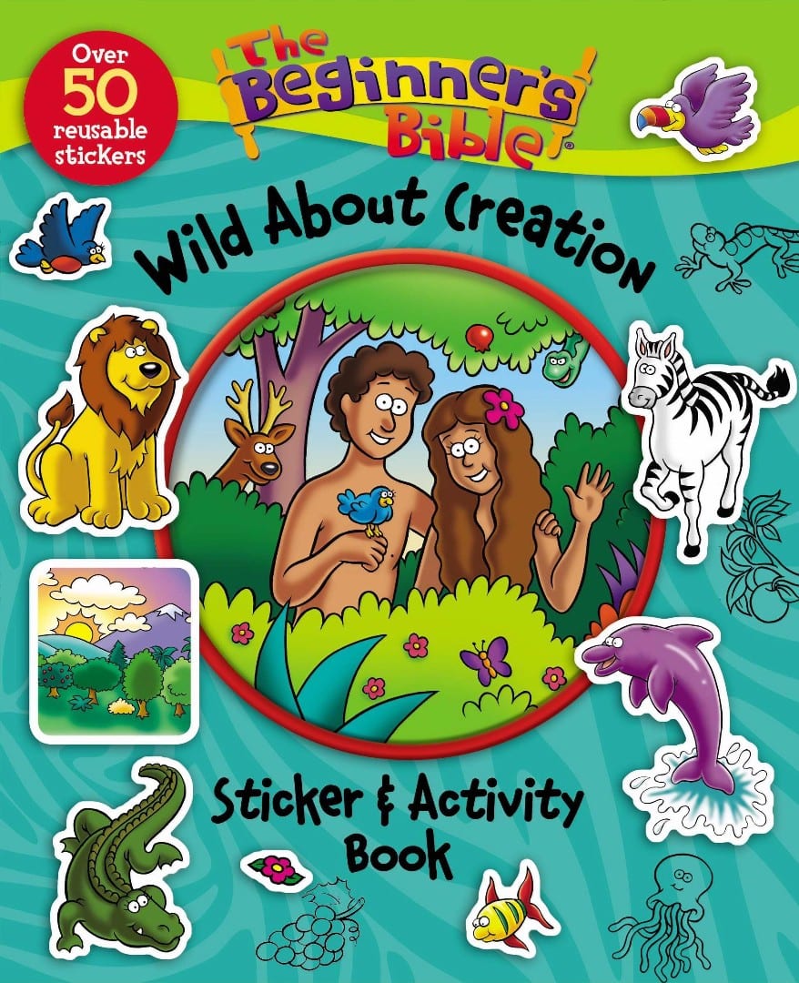 Beginner's Bible Wild About Creation Sticker And Activit, T