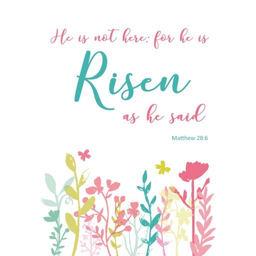 The Leprosy Mission- 4 Risen Easter Cards