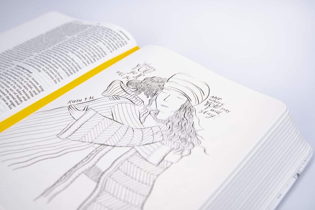NIV Journaling Bible for Colouring In - Image 2