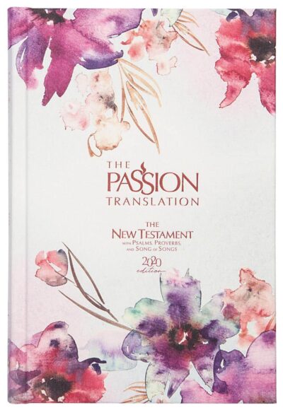 The Passion Translation New Testament (2020 Edition) Hardback, Passion in Plum
