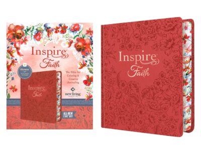 NLT Inspire FAITH Bible, Filament Enabled Edition, Coral