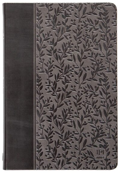 The Passion Translation New Testament (2020 Edition) Leather, Grey