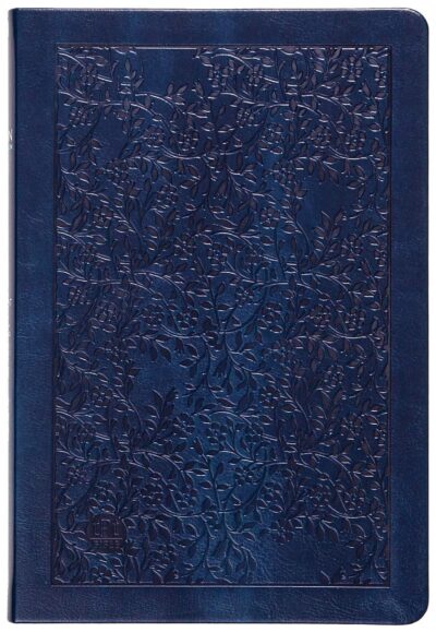 The Passion Translation New Testament (2020 Edition) Leather, Large Print Navy