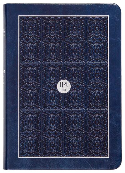The Passion Translation New Testament (2020 Edition) Leather, Compact Navy