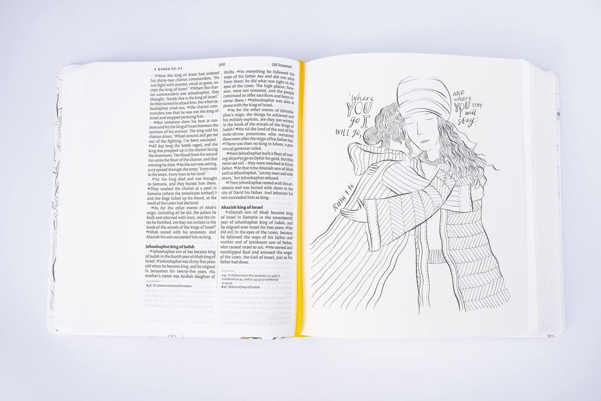 NIV Journaling Bible for Colouring In - Image 3