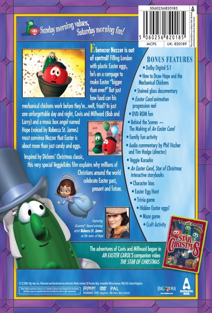 Veggie Tales: The Easter Carol DVD