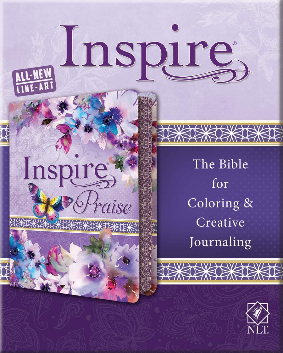 NLT Inspire PRAISE Bible Feminine Deluxe