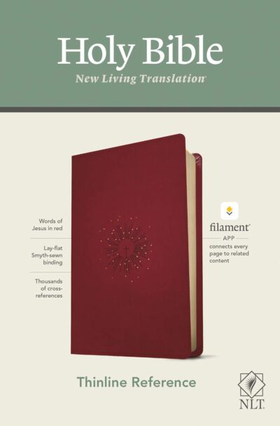 NLT Thinline Reference Bible, Filament Enabled Edition
