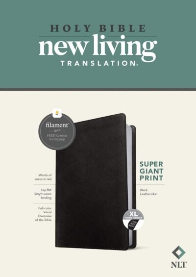 NLT Super Giant Print Bible, Filament Enabled Edition
