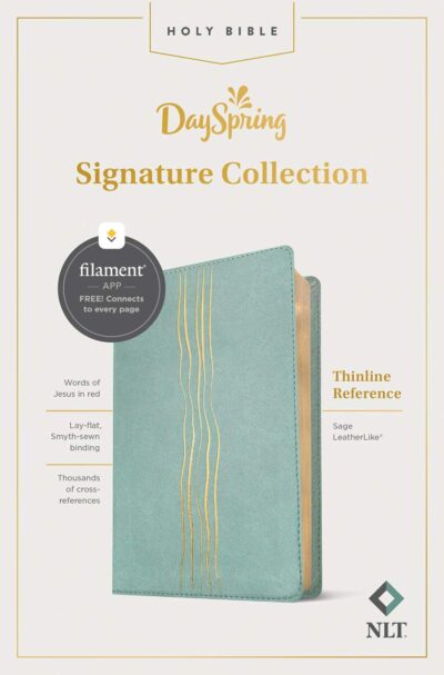 NLT Thinline Reference Bible, Filament Enabled Edition