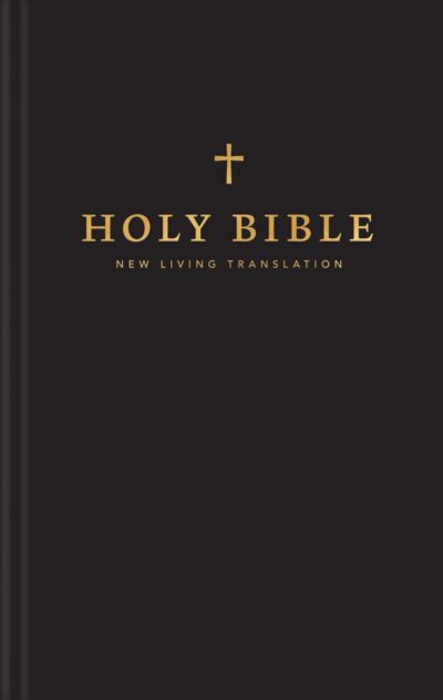 NLT Church Bible, Hardcover, Black