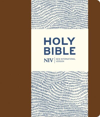 NIV Journalling Brown Imitation Leather Bible with Clasp (new edition)