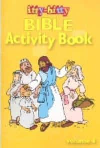 Itty-Bitty Bible Activity Book: Volume 4