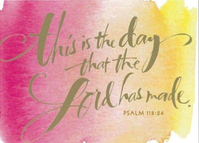 Psalm 118:24