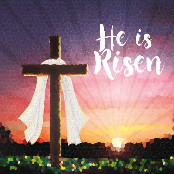 Just Cards Direct Cross & Shroud Easter Cards (pack of 5) | Spring ...