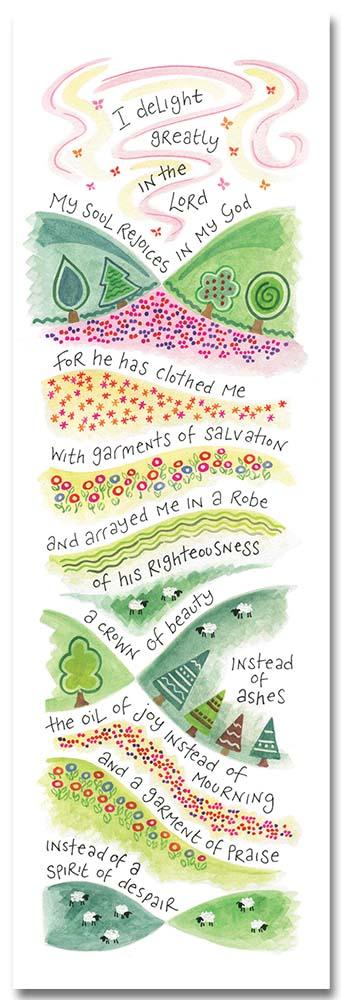 Garment of Praise Bookmark