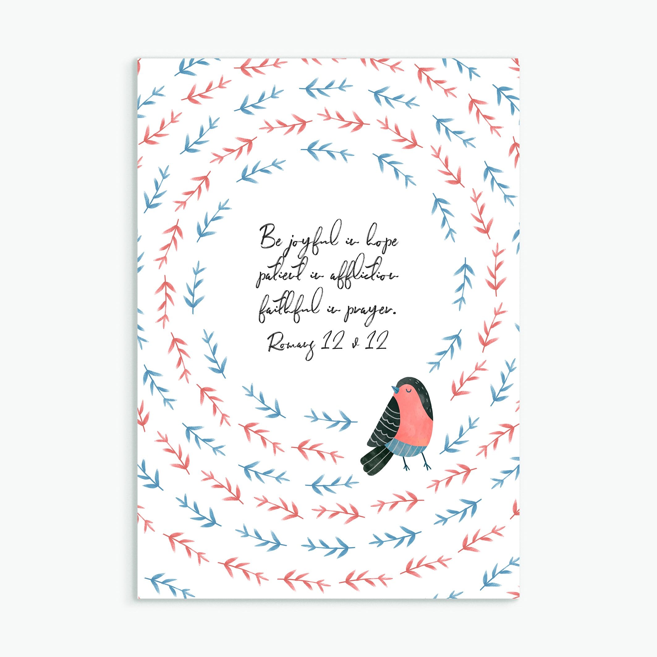 Be Joyful In Hope A6 Card