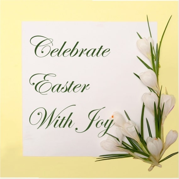 Pack of 5 – Tearfund Easter Celebrate Easter with Joy Greeting Cards