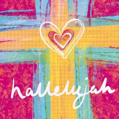 Hallelujah Heart Easter Card (pack of 5)