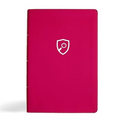 CSB Defend Your Faith Bible, Pink Leathertouch
