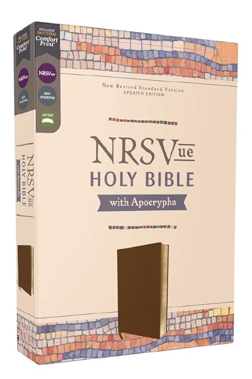 NRSVue Comfort Print, Brown with Apocrypha