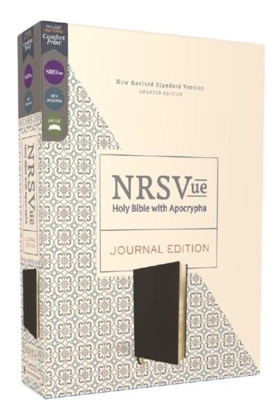 NRSVue Journal Edition, Comfort Print, Black with Apocrypha