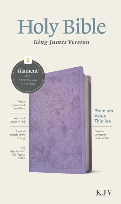 KJV Premium Value Thinline Bible, Lavender