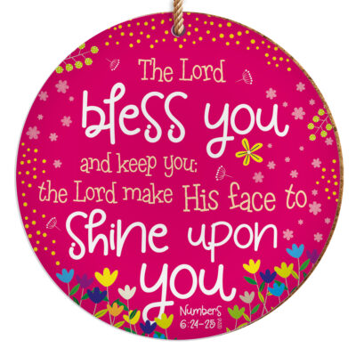 Bless You (Pink) Ceramic Hanging Decoration