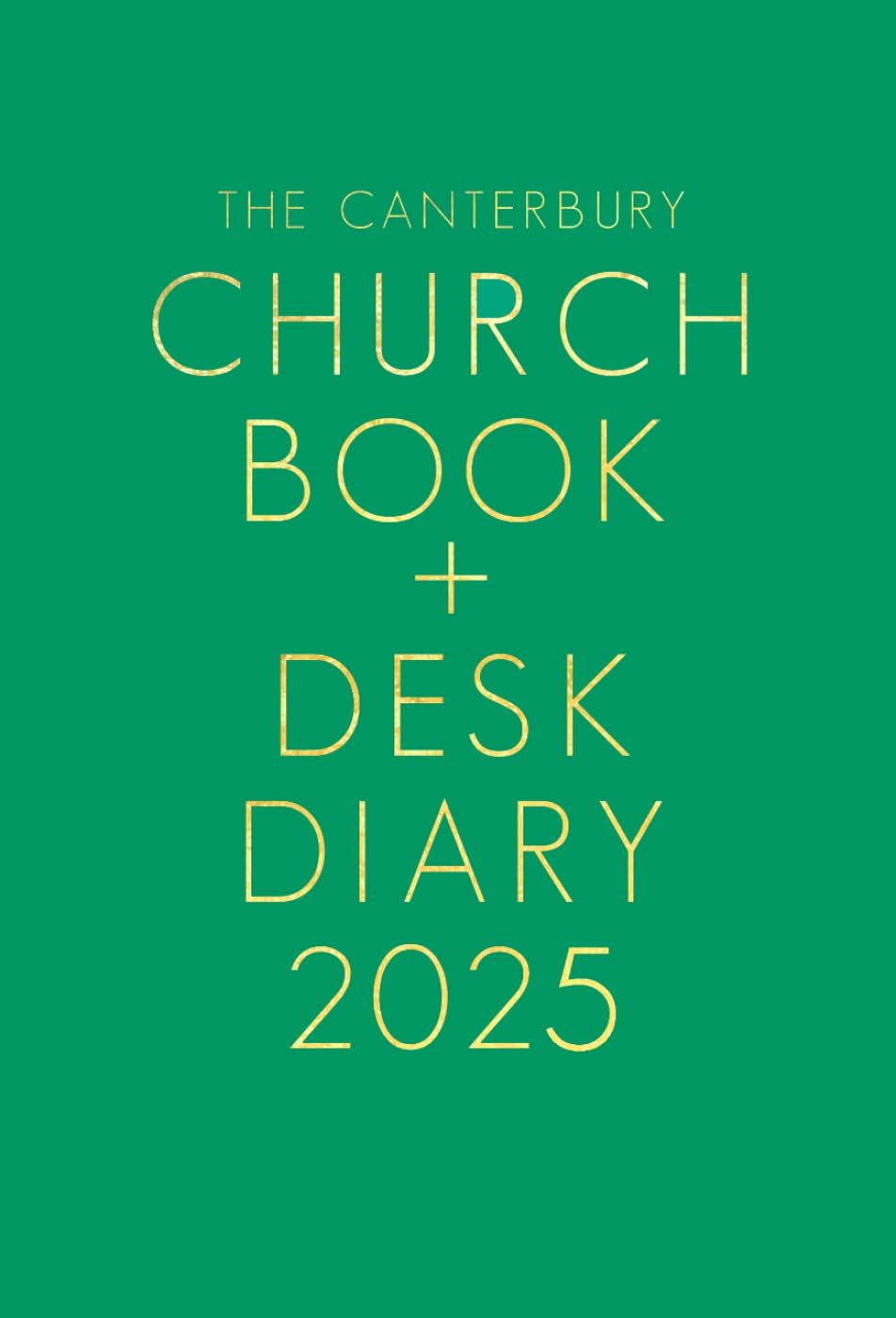 The Canterbury Church Book & Desk Diary 2025 Hardback Ed.