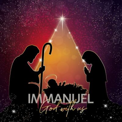 Immanuel God with Us Christmas cards