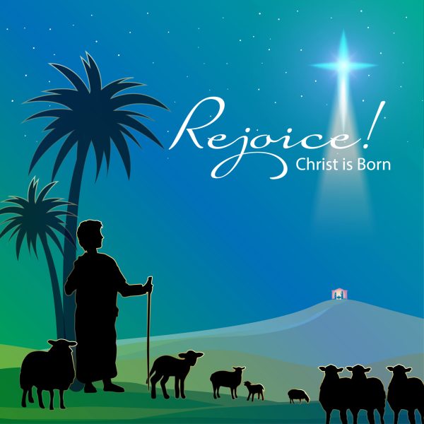Christ is Born Christmas cards