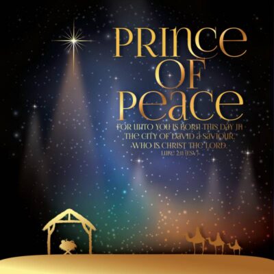 Prince of Peace Luxury Christmas Card JCD