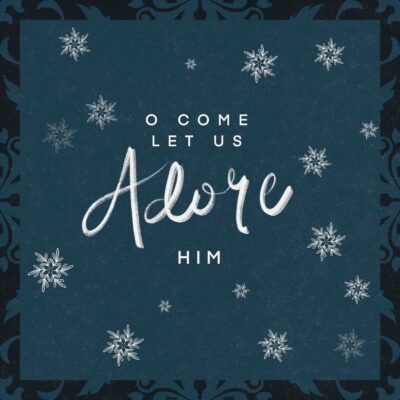 Adore Him Text - Pack of 10
