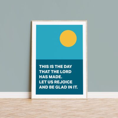 Psalm 118 poster