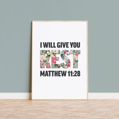 I will give you rest