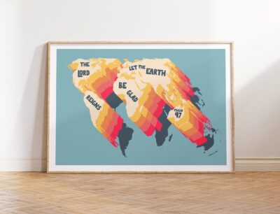 Psalm 97 poster