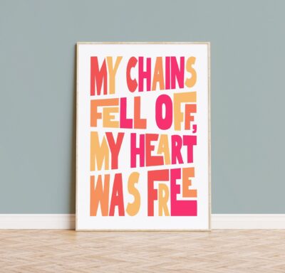 My chains fell off