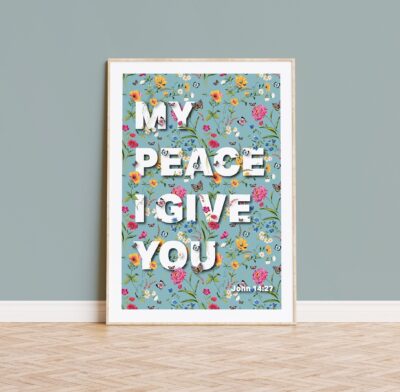 My peace I give you poster