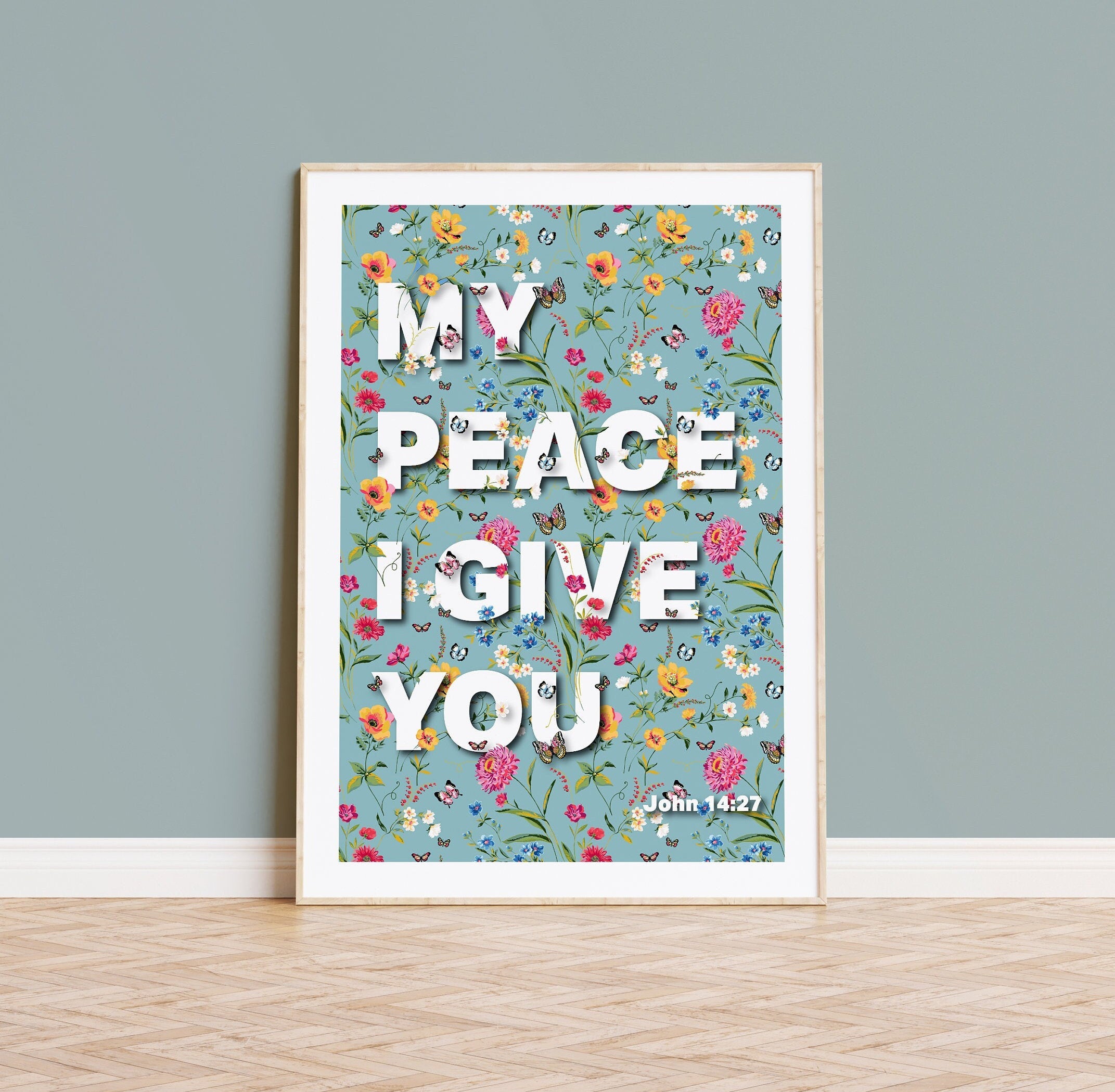 My peace I give you poster