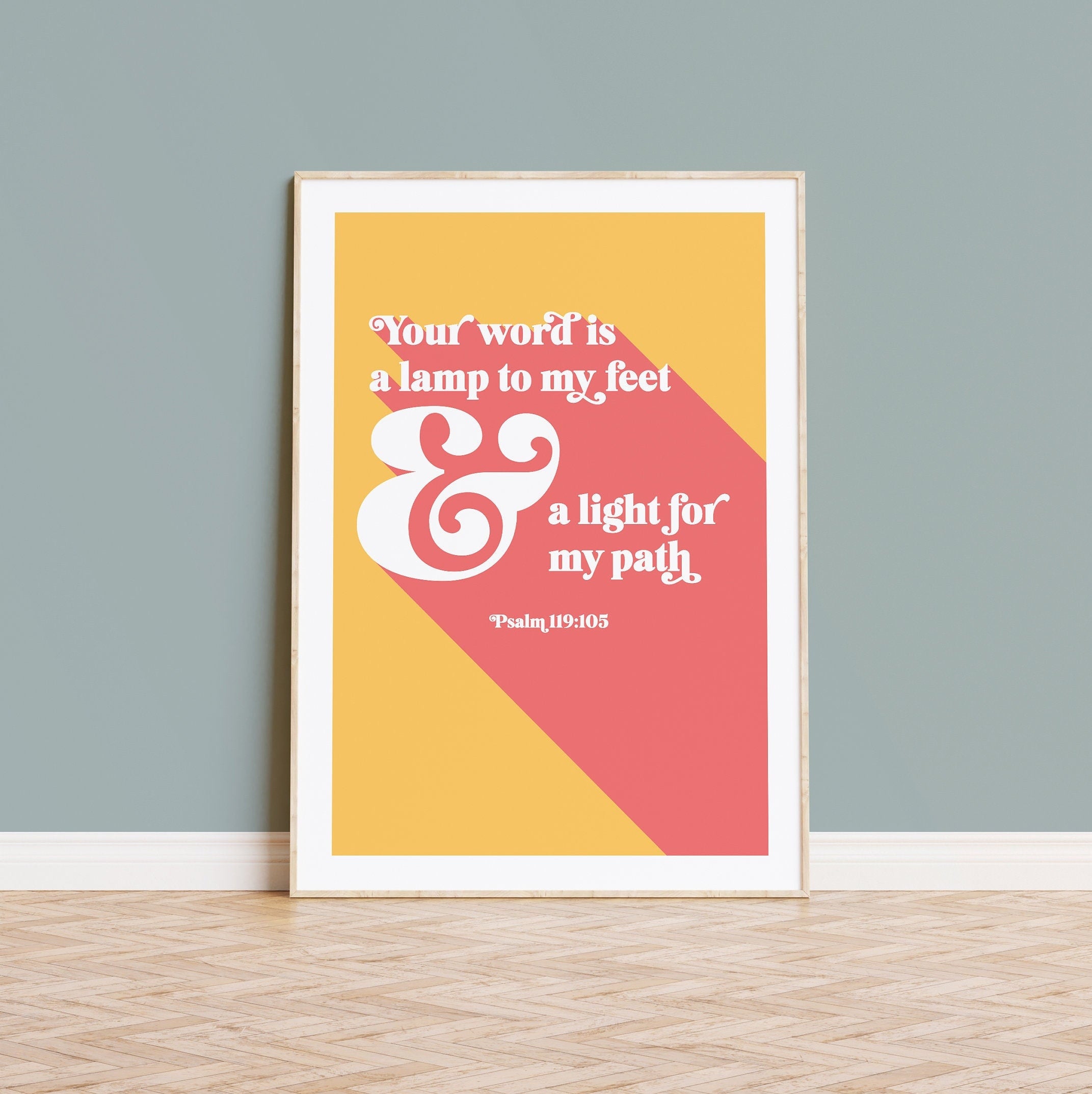 Psalm 119 poster