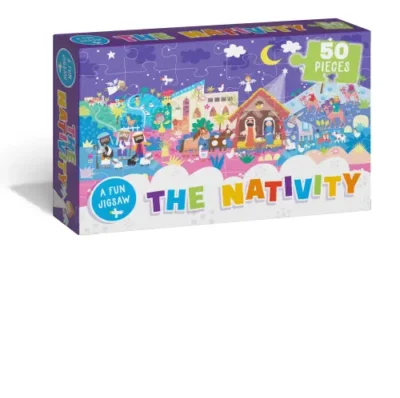 Bible Jigsaw Puzzle Box: The Nativity