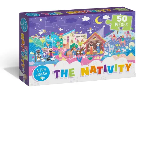 Bible Jigsaw Puzzle Box: The Nativity